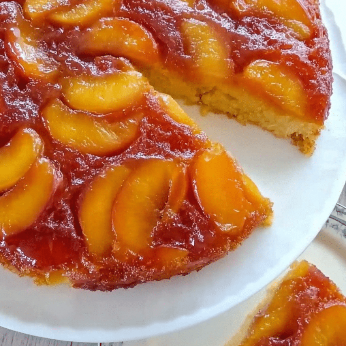 nectarine upside down cake recipe - Article 1